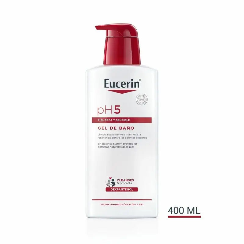 Eucerin Gel de Baño Ph5, 400 ml