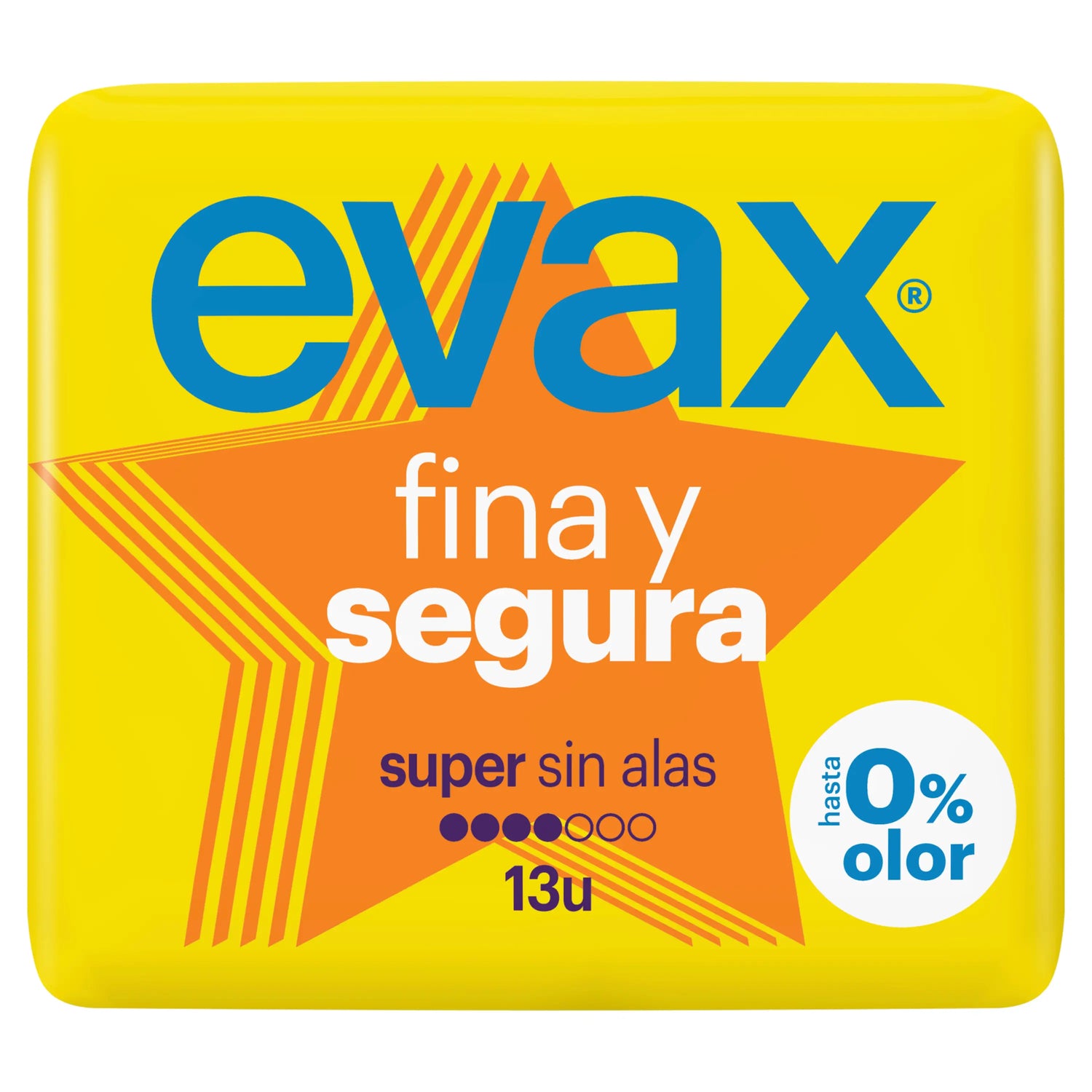 Evax Fina Y Segura Compresas Super/Maxi , 13 pieces