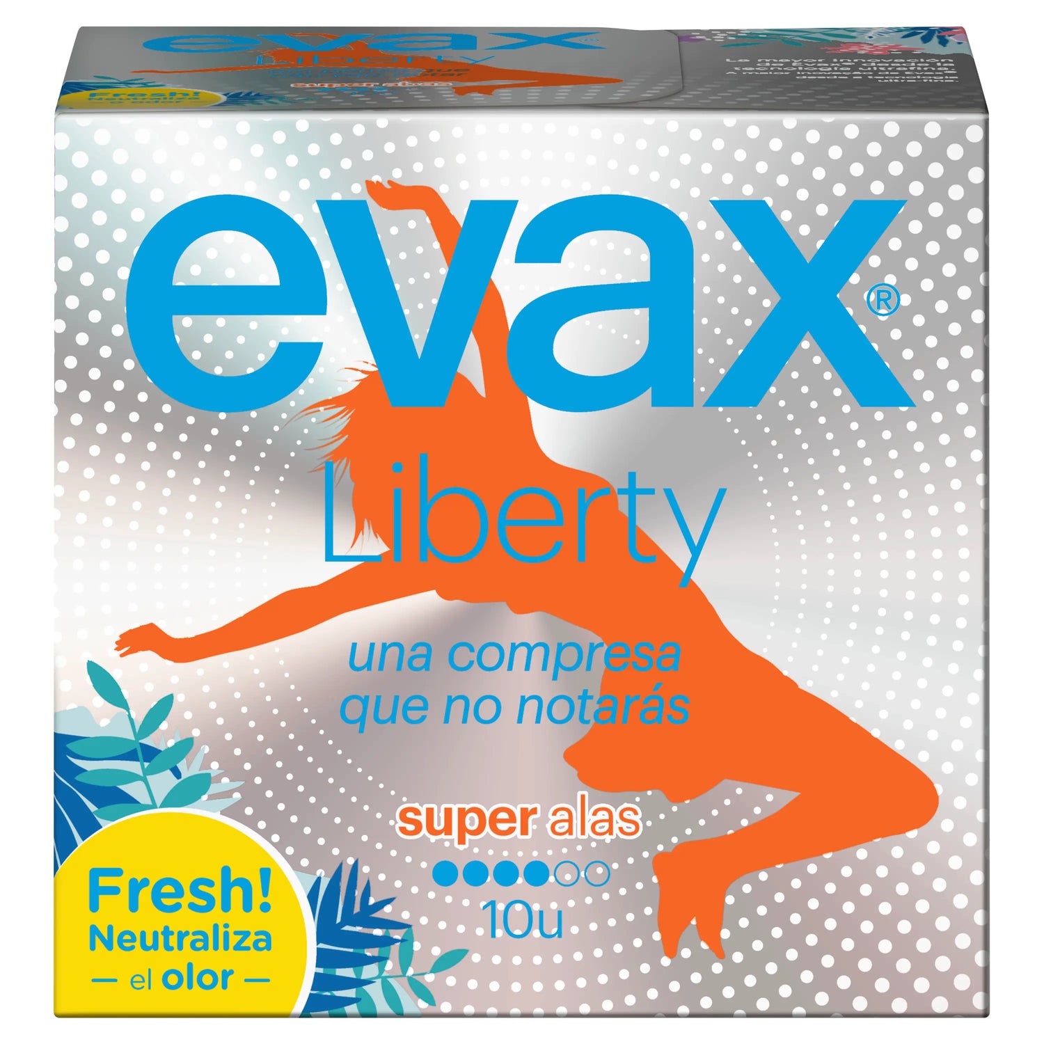 Evax Liberty Super Pads With Wings , 10 units