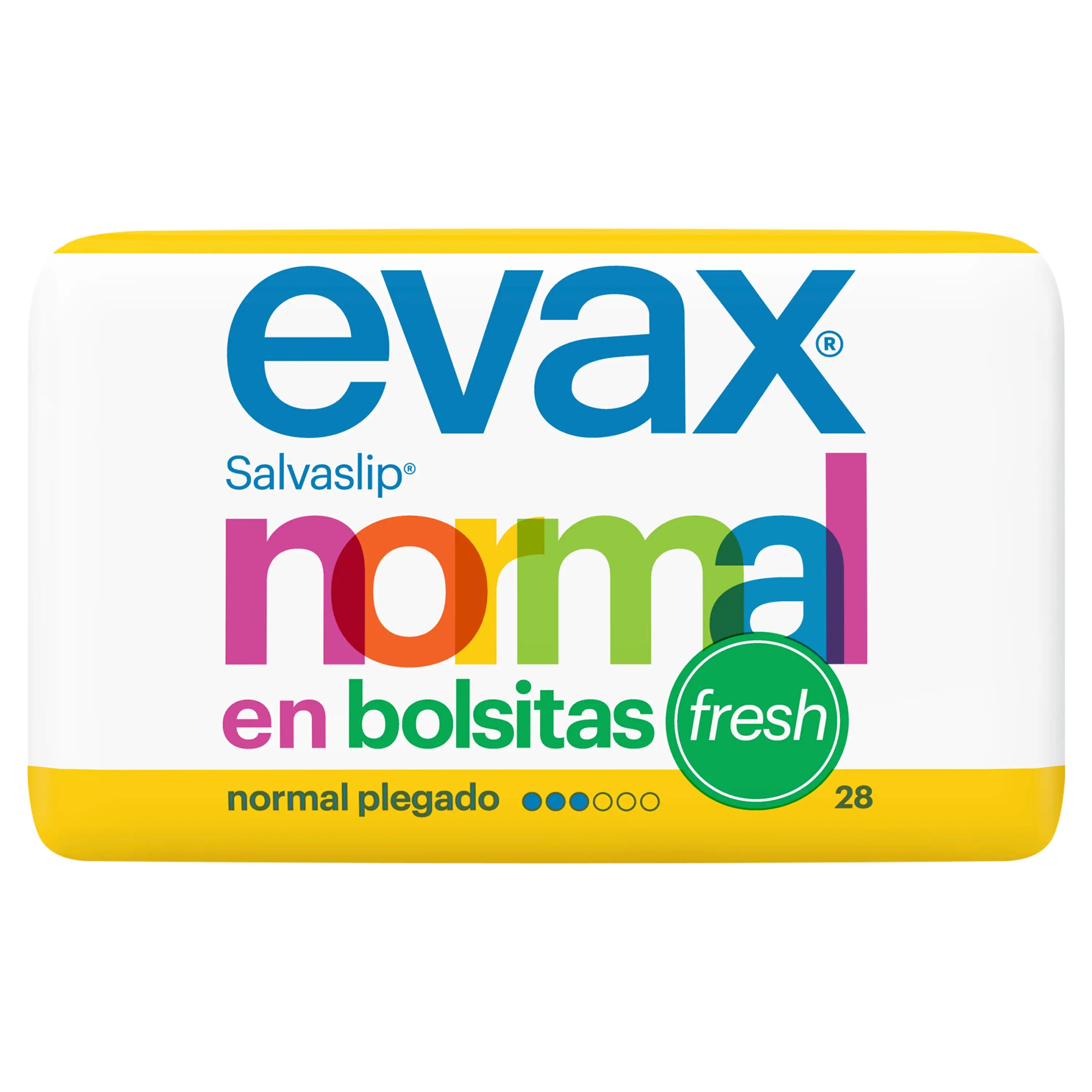 Evax Salvaslip Normal Panty Liner , 28 units