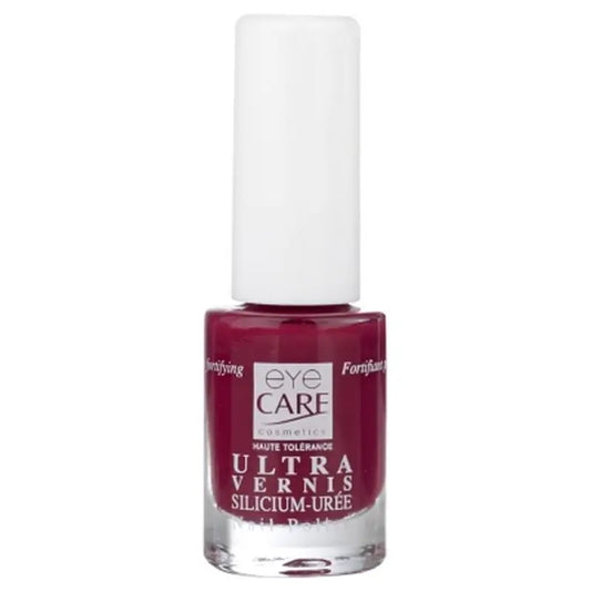 Eye Care Nail Polish Silicon-Urea Nail Polish Raspberry, 4.7 ml