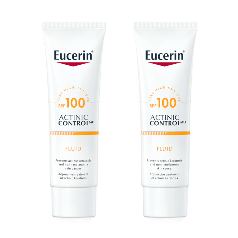 Eucerin Duplo Actinic Control Md Fluid Spf 100, 2 x 80 Ml