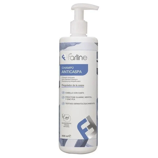 Farline Champú Anticaspa, 500 ml