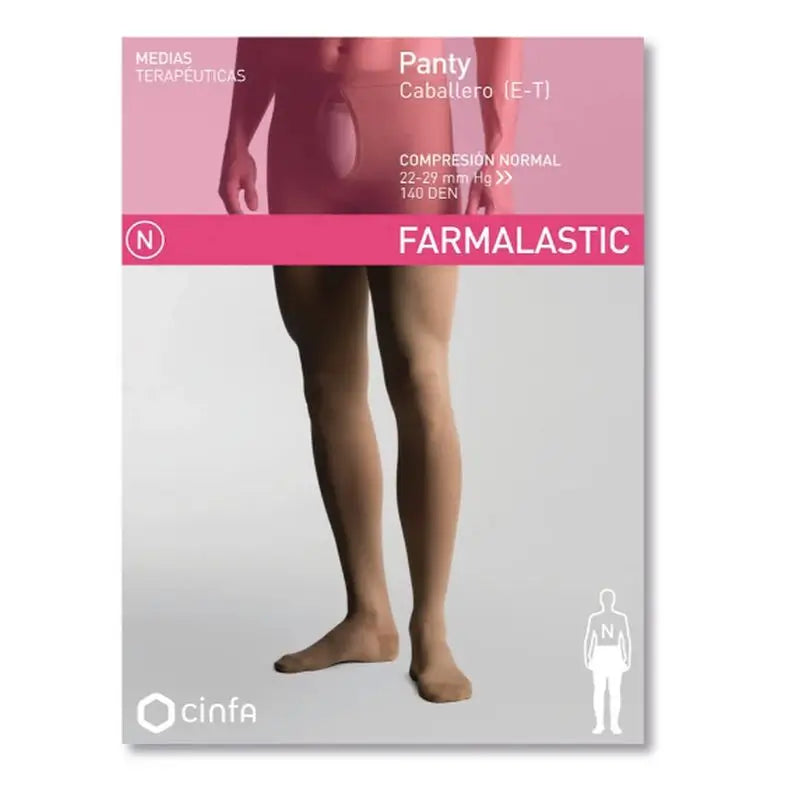 Farmalastic Compression Panty Cabaellero Normal Compression, Size Small