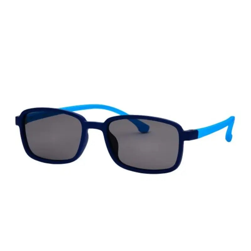 Farmamoda Children's Polarised Sunglasses, square, Navy and Light Blue, 25 gr