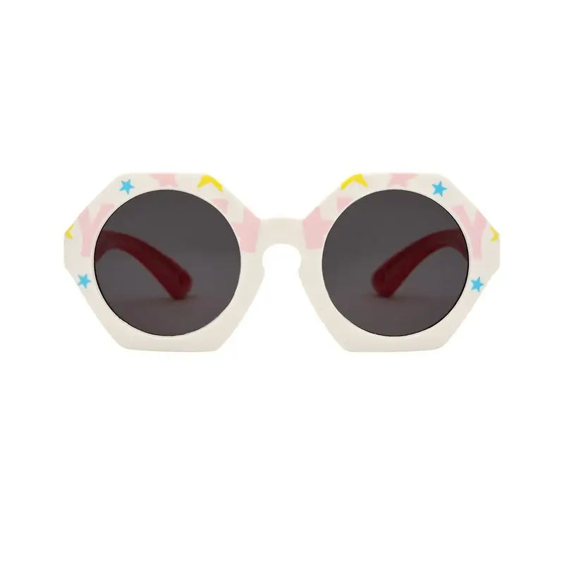 Farmamoda Gafas De Sol Para Niños Polarizadas Blanca Y Roja, 25 gr