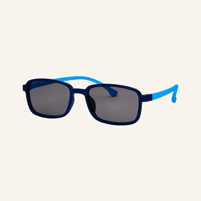 Farmamoda Gafas De Sol Para Niños Polarizadas Celeste Y Navy, 25 gr