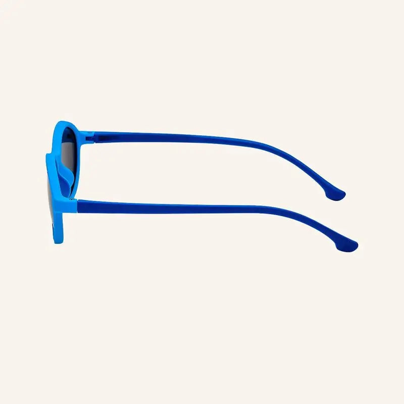 Farmamoda Gafas De Sol Para Niños Polarizadas Celeste Y Navy, 25 gr