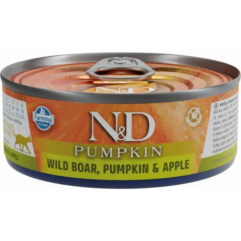 Farmina N&D Cat Pumpkin Boar Pumpkin Apple Pumpkin Box 30X70Gr