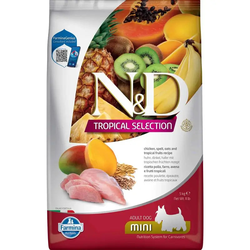 Farmina N&D Dog Tropical Selection Mini Chicken 5Kg