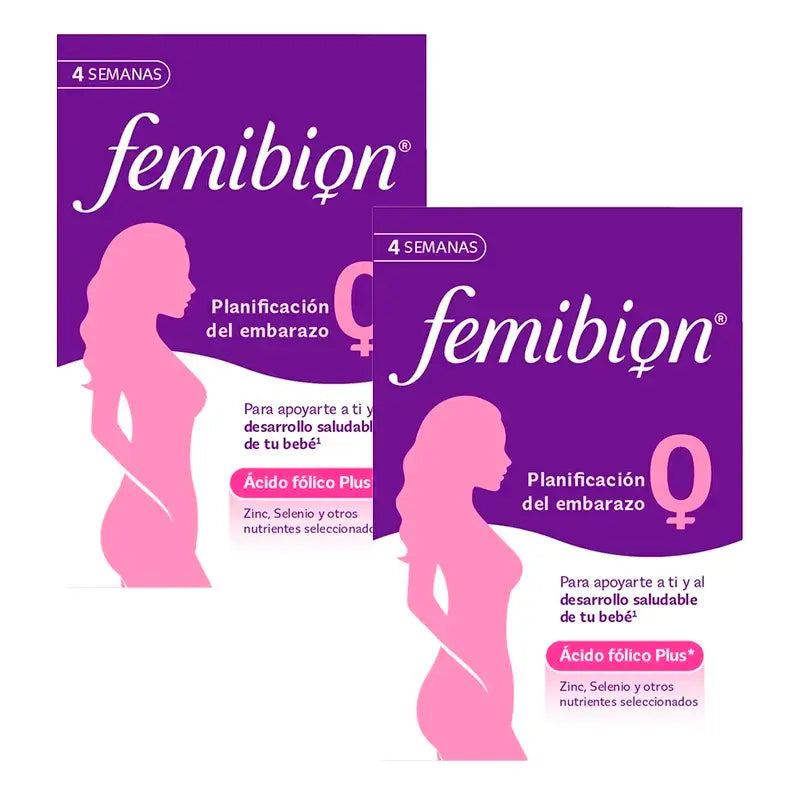 Femibion 0 Pregnancy Planning with Folic Acid Plus, 2X28 tablets