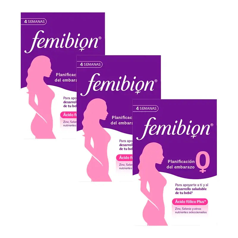 Femibion 0 Pregnancy Planning with Folic Acid Plus, 3X28 tablets