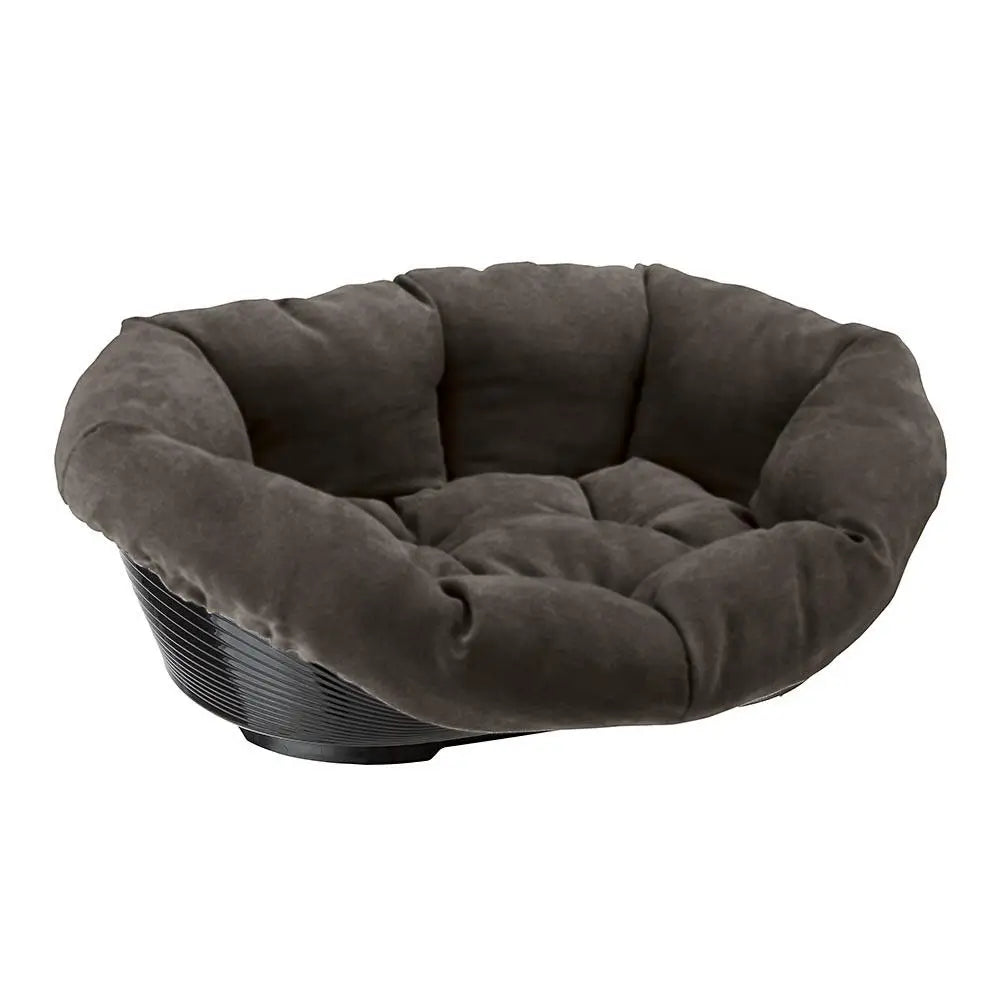 Ferplast Cama Plastico Cojin Perro Gato Sofa PDescansoige 4 Gris