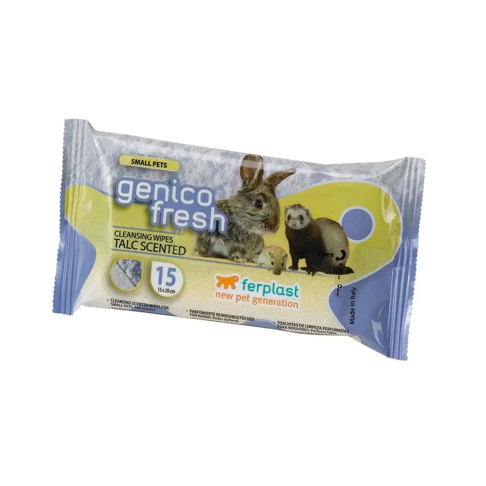 Ferplast Toallitas Genico Fresh Rodent Talc 15 Unidad