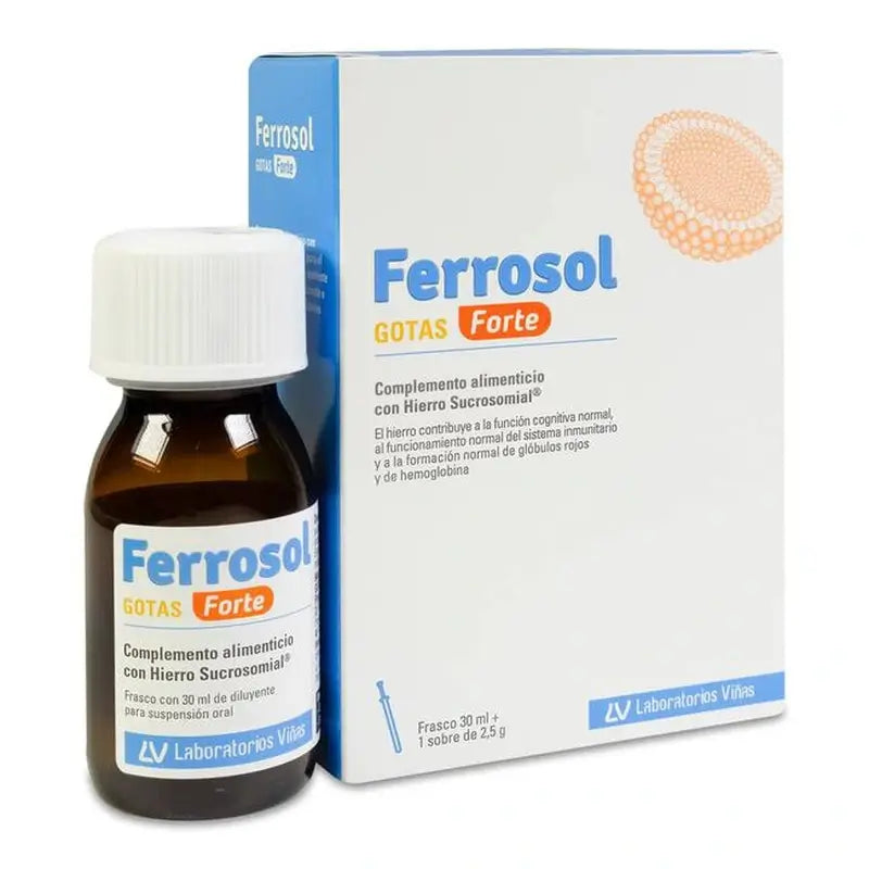 Ferrosol Drops Forte 30 Ml Sol+ Sachets 2,5 Gr