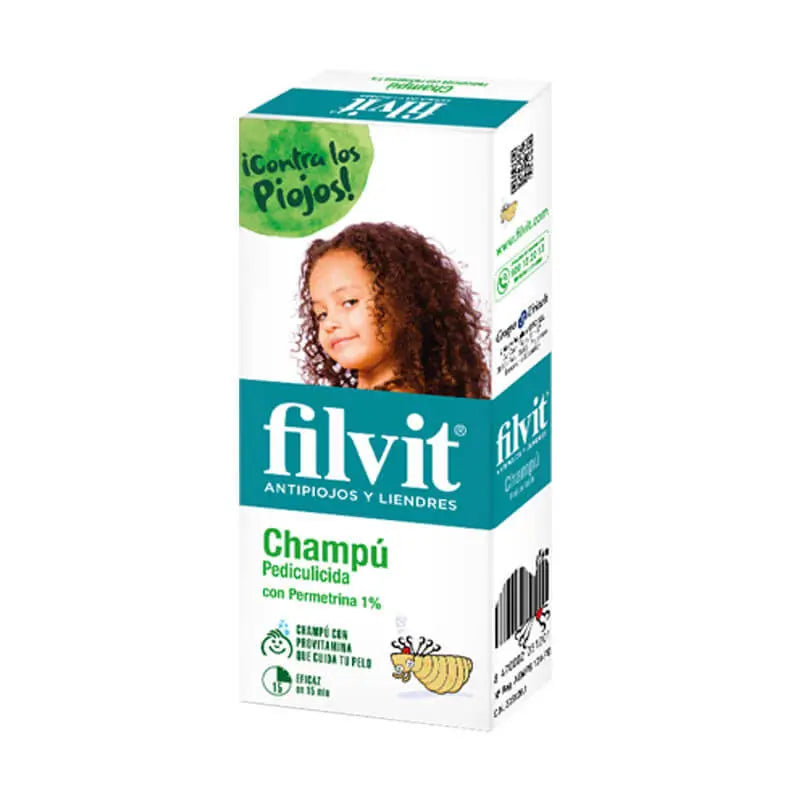 Filvit Antipiojos y Liendres Champú Pediculicida 100 ml