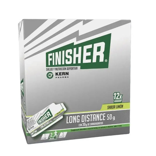 Finisher Long Distance Gel Lemon, 50g x 12 sachets