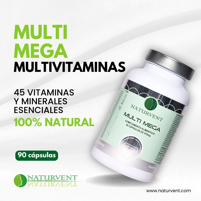 Naturvent Multivitamins Multi Mega Multivitamin, 90 capsules