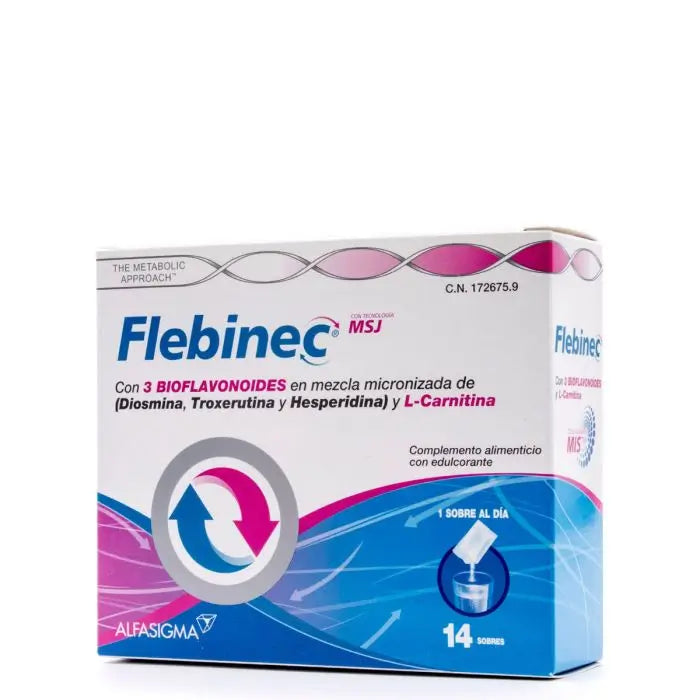 Flebinec Food Supplement , 14 sachets