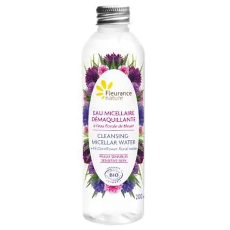 Fleurance Nature Agua Micelar Desmaquillante Aciano 200Ml. Bio