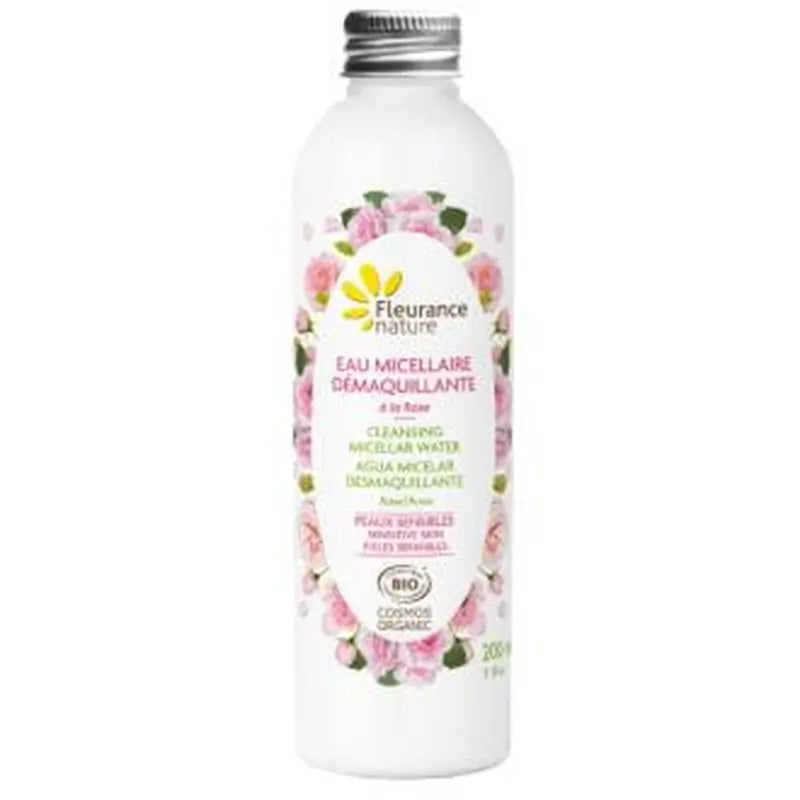 Fleurance Nature Agua Micelar Desmaquillante Con Rosa 200Ml. Bio