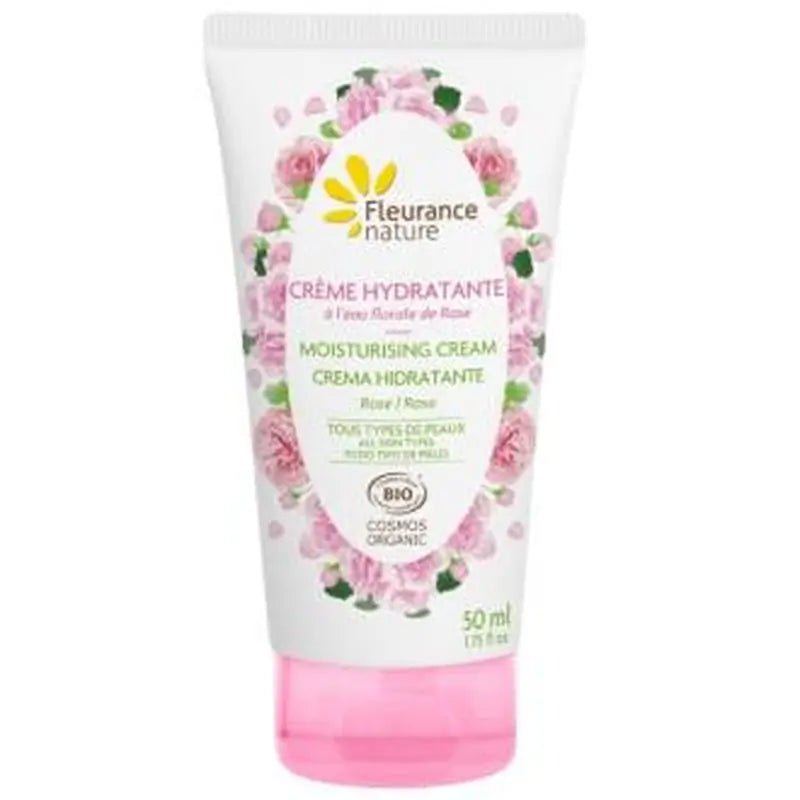 Fleurance Nature Crema Hidratante Con Rosa 50Ml.