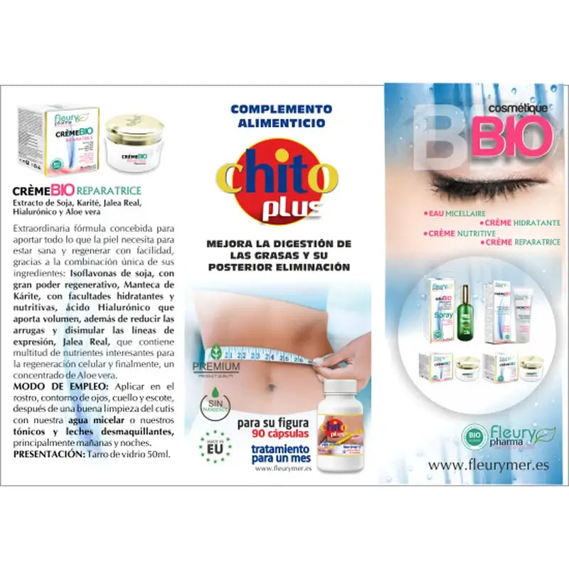 Fleurymer Creme Reparatrice 50Ml. Fleurypharma