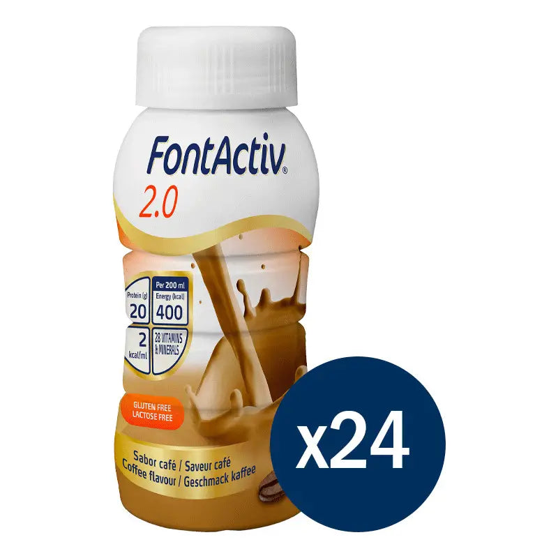 FontActiv 2.0 Sabor Café 200 ml x 24 Botellas