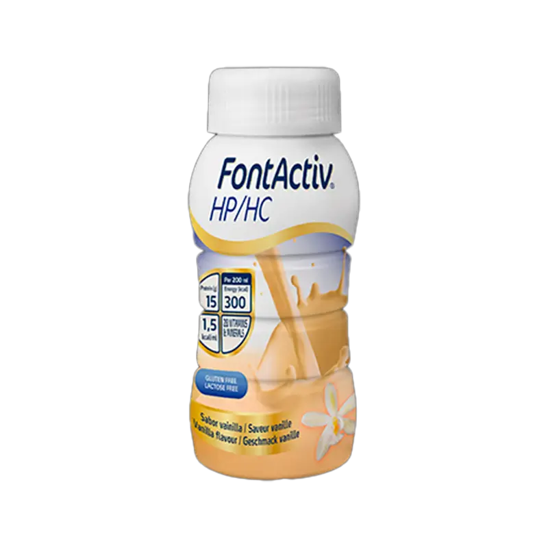 Fontactiv hp/hc Fibre Vanilla Flavour 200ml x 24 Bottles