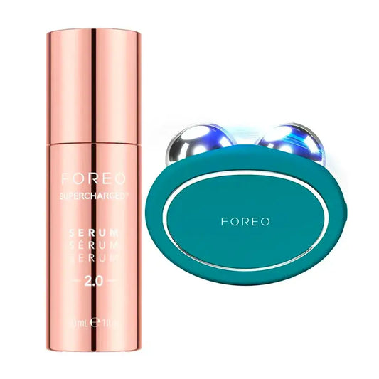 Foreo Supercharged™ Serum 2.0 + Foreo Bear 2 Evergreen , 2 pcs.