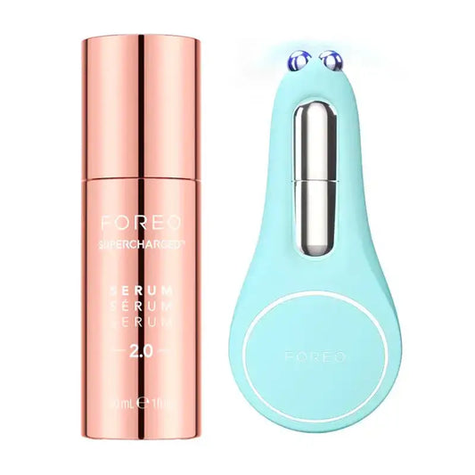 Foreo Supercharged™ Serum 2.0 + Foreo Bear 2 Eyes & Lips Arctic Blue , 2 pcs.