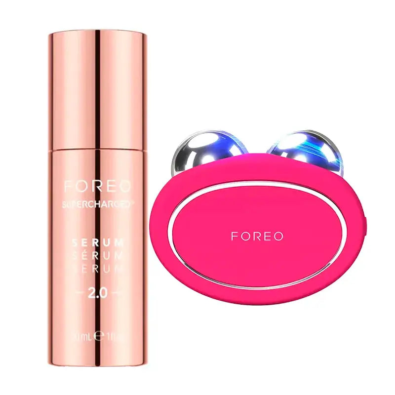 Foreo Supercharged™ Serum 2.0 + Foreo Bear 2 Fuchsia , 2 pcs.