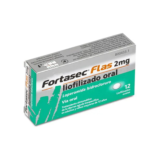 Fortasec Flas 2 mg 12 Comprimidos