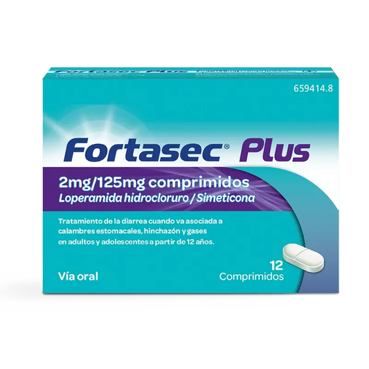 Fortasec Plus 2/125 mg 12 tablets