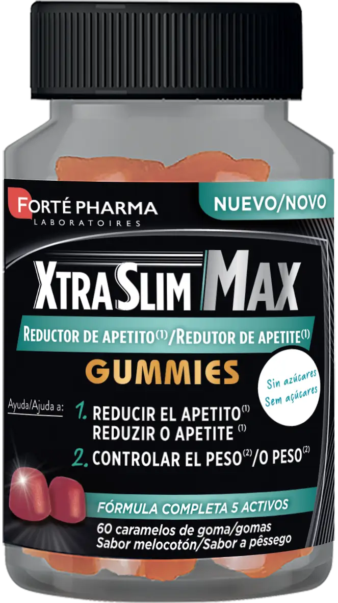 Forté Pharma Xtraslim Max Reductor Gumm 60 Caramelos