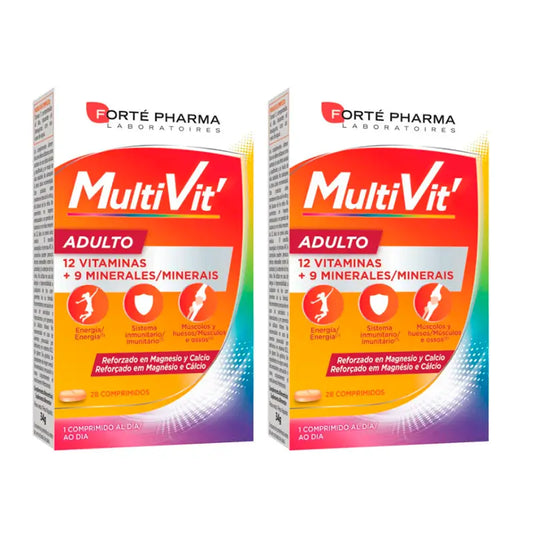 Forte Pharma Duplo Energy Multivitamins Adult 2 x 28 tablets