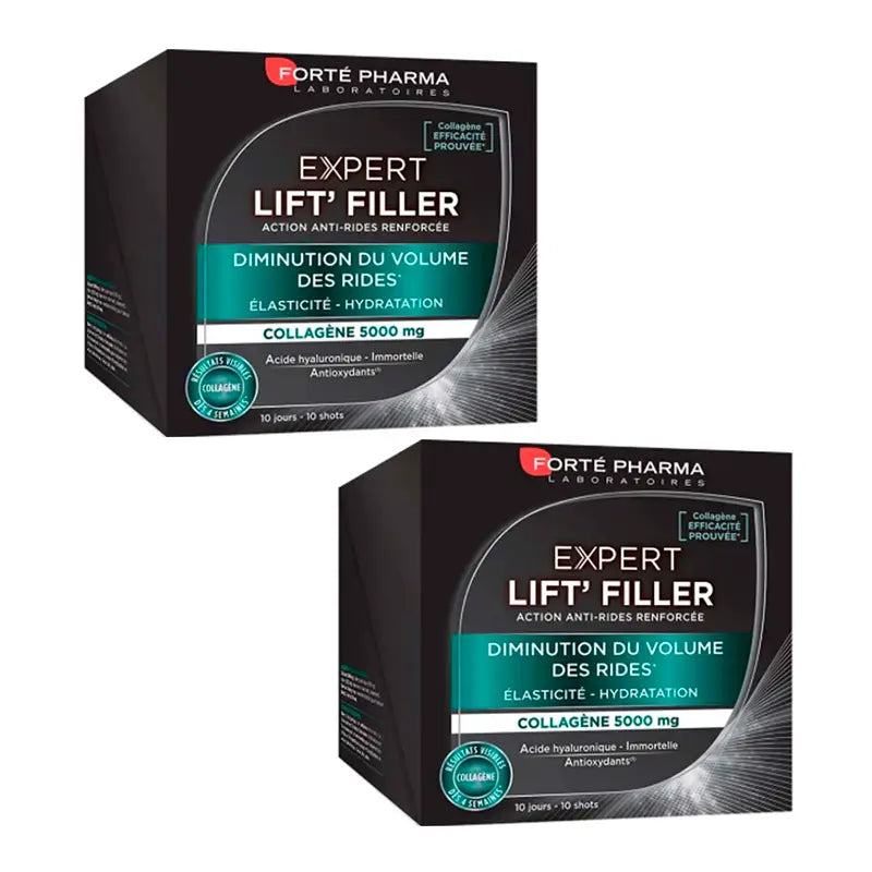 Forte Pharma Duplo Expert Lift Filler Volume Diminishing, 2 x 300 ml