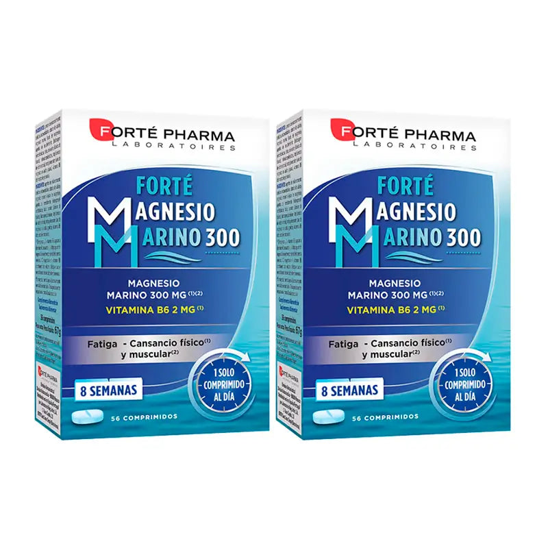 Forte Pharma Duplo Forte Marine Magnesium 300, 2 x 56 tablets