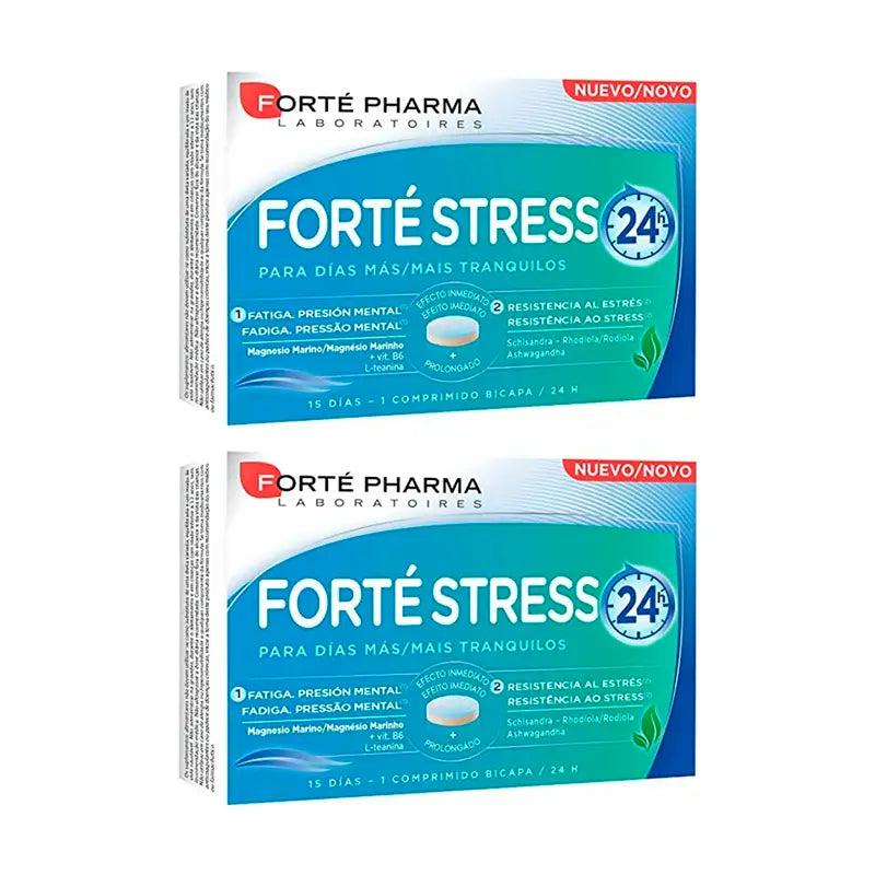 Forte Pharma Duplo Forté Stress 24H, 2 x 15 tablets