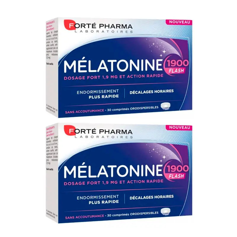 Forte Pharma Duplo Melatonin Flash 1900 2 x 30 tablets