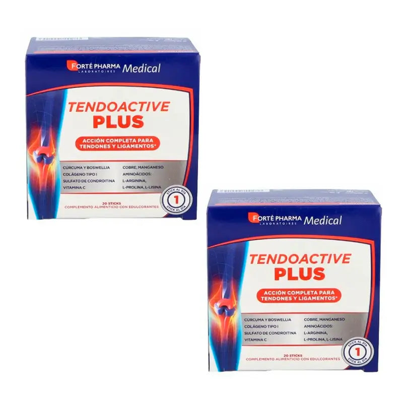 Forte Pharma Duplo Tendoactive Plus 2x 20 Sticks