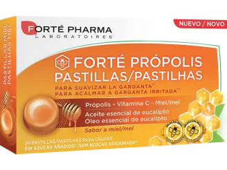 Forté Pharma Forté Própolis Pastillas Miel, 24 pastillas