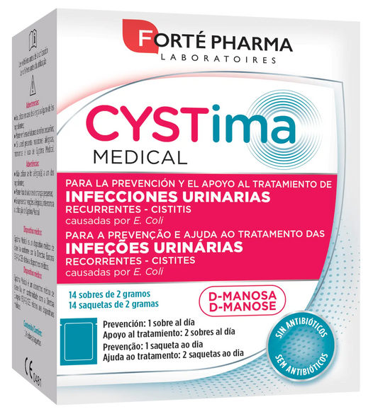 Forté Pharma Cystima Medical, 14 Sobres