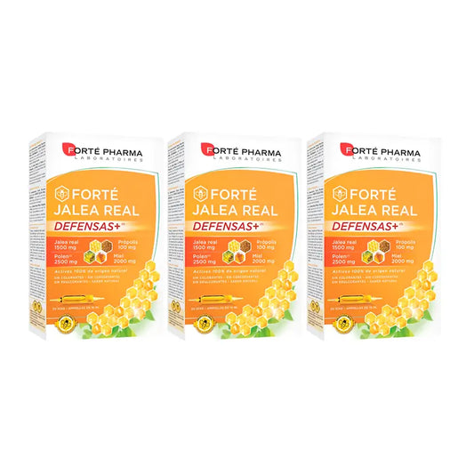 Forte Pharma Triplo Forté Royal Jelly Defence+, 3 x 20 phials