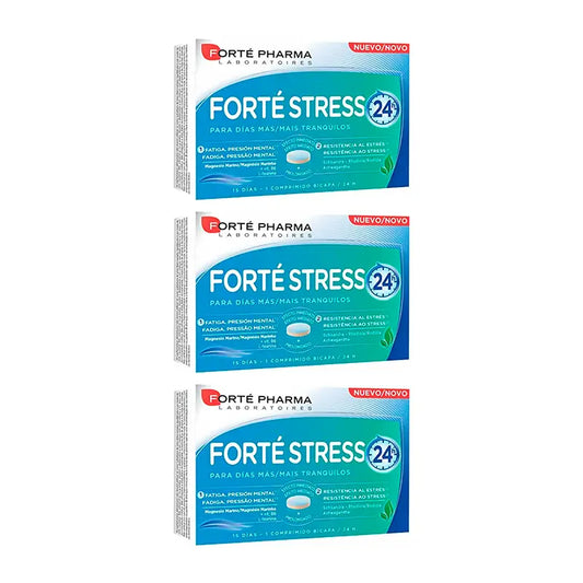 Forte Pharma Triplo Forté Stress 24H, 3 x 15 tablets