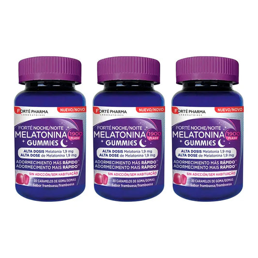 Forté Pharma Triplo Night Melatonin, 3 x 30 Candies