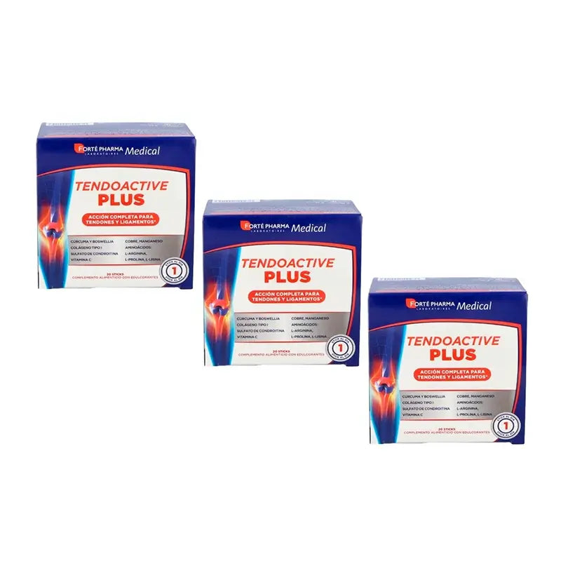 Forte Pharma Triplo Tendoactive Plus 3x 20 Sticks