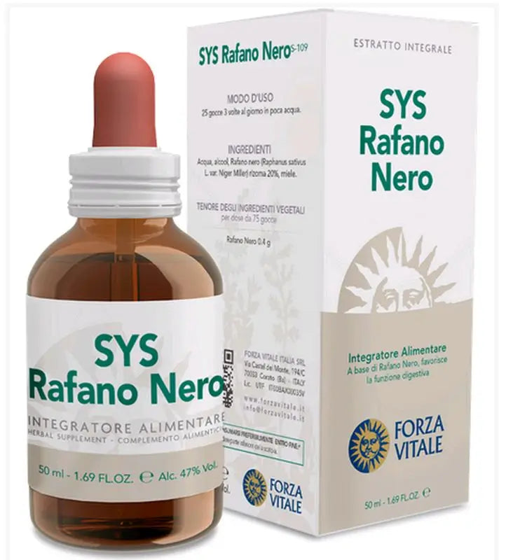 Forza Vita Sys Rabano Negro 50 Ml, 50 Ml      