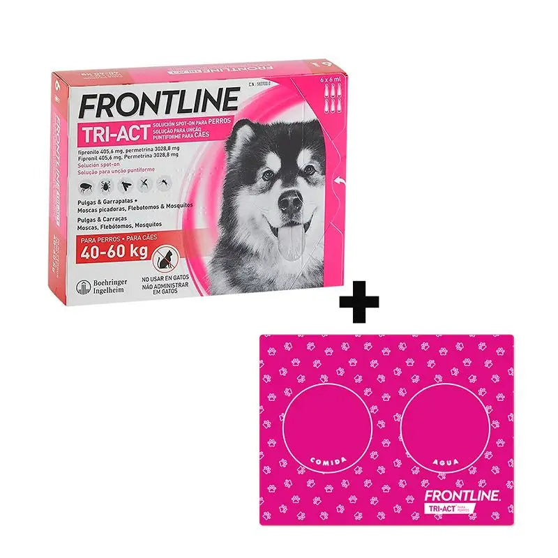 Frontline Tri-Act 40-60Kg 6Pip Xl