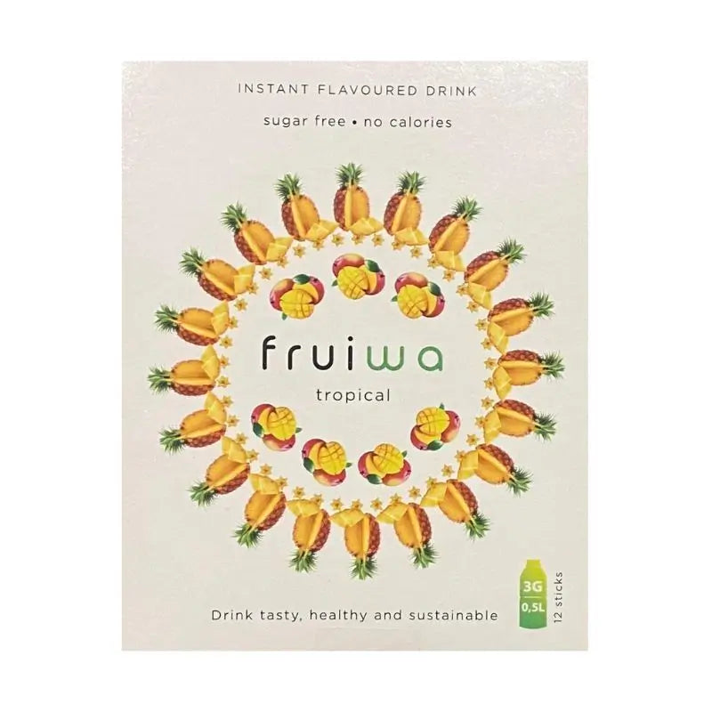 Fruiwa Tropical Flavour Instant Drink Powder with Vitamin C and Sweetener , 36 grams